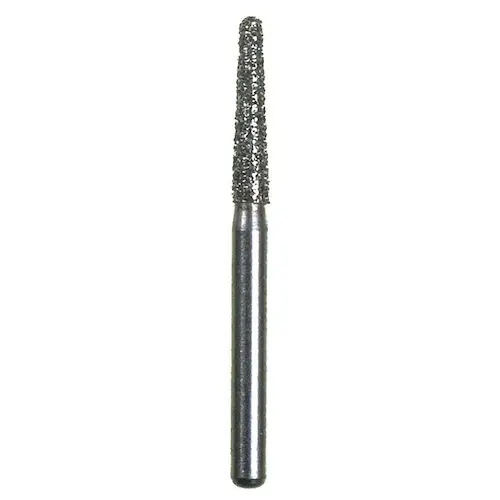Spring Health Products #772.8 Coarse Round End Taper Diamond Bur, FG, 856-016, Single-Use, 25/Pkg, Z772.8C25 thumbnail 2