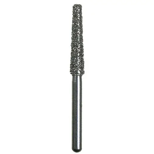 Spring Health Products Super Coarse Flat End Taper Diamond Bur, FG, 848-023, 25/Pack, Z703.10SC25 thumbnail 2