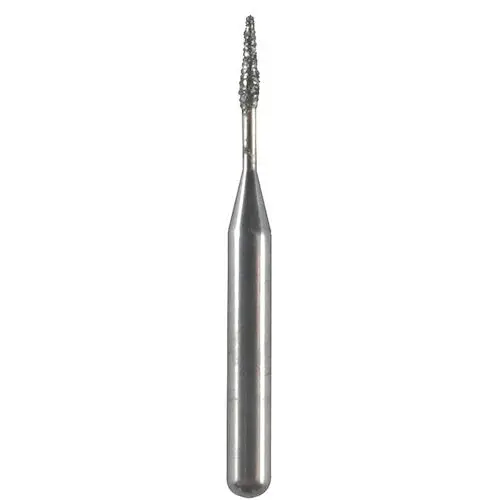 Spring Health Products Extra-Fine Needle Diamond Bur, FG Short Shank, S858-008, Single-Use, 25/Pkg, S1300XF25 thumbnail 2