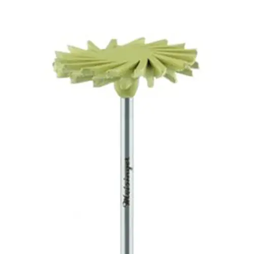 Meisinger LUSTER Twist Porcelain Polisher, Extra Fine, Yellow, 26 mm, HP Shank, 2/Pkg, 9771C-260-HP - Ceramic Polisher, 2/Pkg, 9771C-260-HP - Image 1