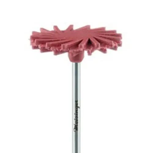Meisinger LUSTER Twist Porcelain Polisher, Fine, Pink, 26mm, HP Shank, 2/Pkg, 9771F-260-HP thumbnail 2