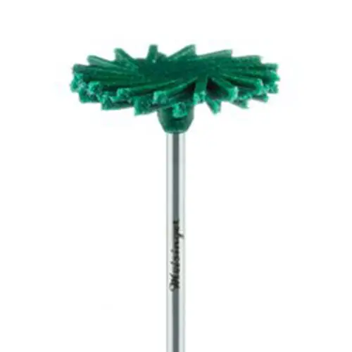 Meisinger LUSTER Twist Porcelain Polisher, Coarse, Green, 26mm, HP Shank, 2/Pkg, 9771G-260-HP thumbnail 2