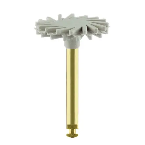 Meisinger LUSTER Twist Composite Polisher, Fine, High Shine, RA Shank, Beige, 14.0mm, 2/Pk, 9769F-140 thumbnail 2