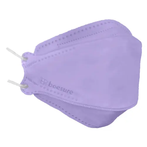 BeeSure Radiant Procedure Face Mask, ASTM Level 3, Violet, 40/Box, BE2630 thumbnail 4