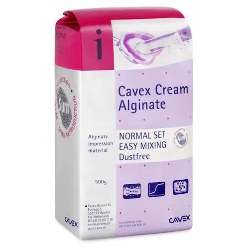 Cavex Cream Alginate Impression Material, Normal Set, Bubblegum Flavor, Purple, 500g Bag, AA600 thumbnail 2