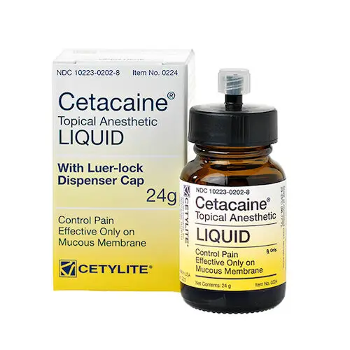 Cetacaine Topical Anesthetic Liquid, 24 g Bottle, Banana Flavor, 0224 thumbnail 8