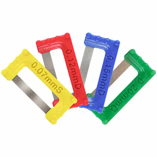 ContacEZ IPR Interproximal Reduction Strips, Assorted Kit (0.07mm - 0.20mm), 8/Pk, 32008 - ContacEZ IPR (0.07mm - 0.20mm) Assorted Kit 8/Pk. Includes one each. - Image 1