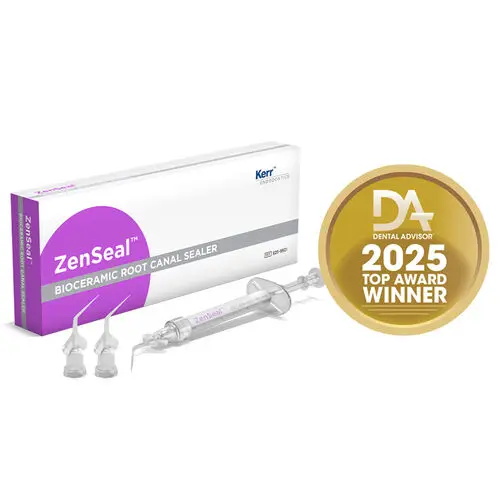 Kerr ZenSeal Bioceramic Root Canal Sealer Kit, 2g Syringe & 20 Tips, 825-9501 thumbnail 3
