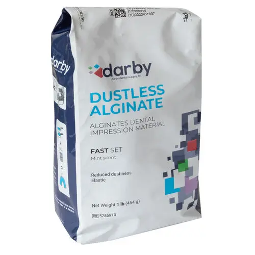 Darby Dental Dustless Alginate Impression Material, Fast Set, Sky Blue, B000240 - Fast Set, Dust Free, Sky Blue, B000240 - Image 1