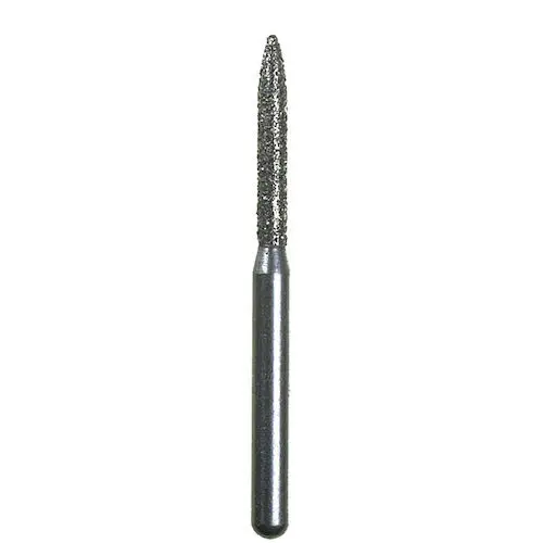 Spring Health Products #260.8 Fine Flame Diamond Bur, FG, Single-Use, 862-012, 25/Pack thumbnail 2