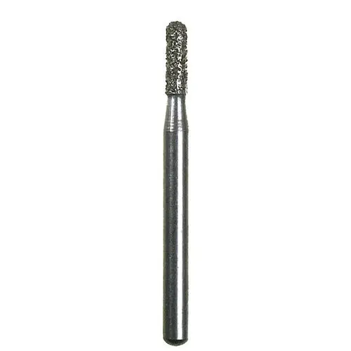 Spring Health Products Coarse Round End Cylinder Diamond Bur, FG 838-012, Single-Use, 25/Pack, ZGW2C25 thumbnail 2