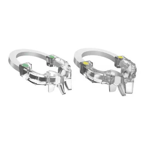 iMatrix Clear Sectional Matrix Ring Refill, 1 Yellow Narrow & 1 Green Standard, 2/Pk, 411203 thumbnail 7