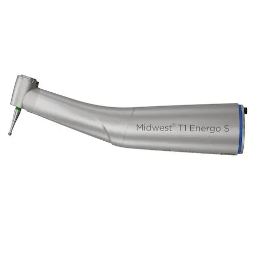 Midwest T1 Energo S 1:1 L Electric Handpiece Attachment, Titanium, Contra Angle, Autochuck, 875310 thumbnail 3