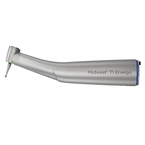 Midwest T1 Energo 1:1 L Electric Handpiece Attachment, Titanium, Push Button Autochuck, 875320 thumbnail 3