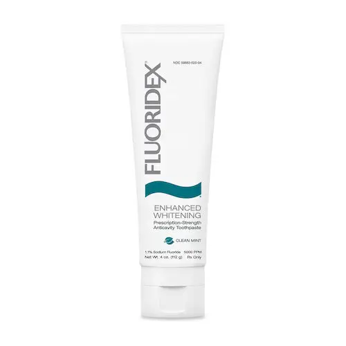 Fluoridex Enhanced Whitening Toothpaste, Clean Mint, 1.1% NaF, 4 oz, 6/Pkg, 2266WT6 thumbnail 2