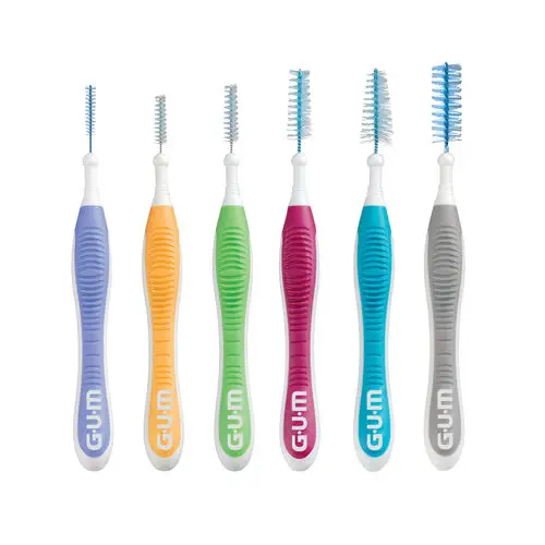 GUM Go-Betweens Proxabrush Interdental Cleaners Variety Pack, 36/Bx, 3615PQB - GUM Go-Betweens Proxabrush Cleaner Variety Pack 36Bx - Image 1