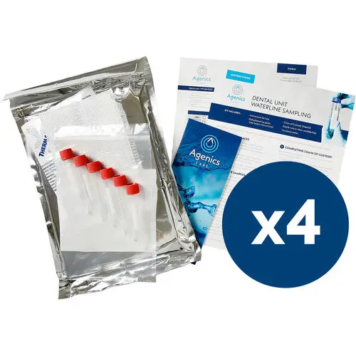 RapidCheck Flow Cytometry Dental Unit Waterline 4 Vial Kits Annual Pack of 4, RC-4-1Y thumbnail 2