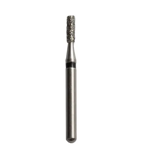 CrossTech Diamond Burs, FG, Flat End Cylinder, Extra Coarse, Black, 1.2 mm, 835-012XC, 5/Pk thumbnail 2