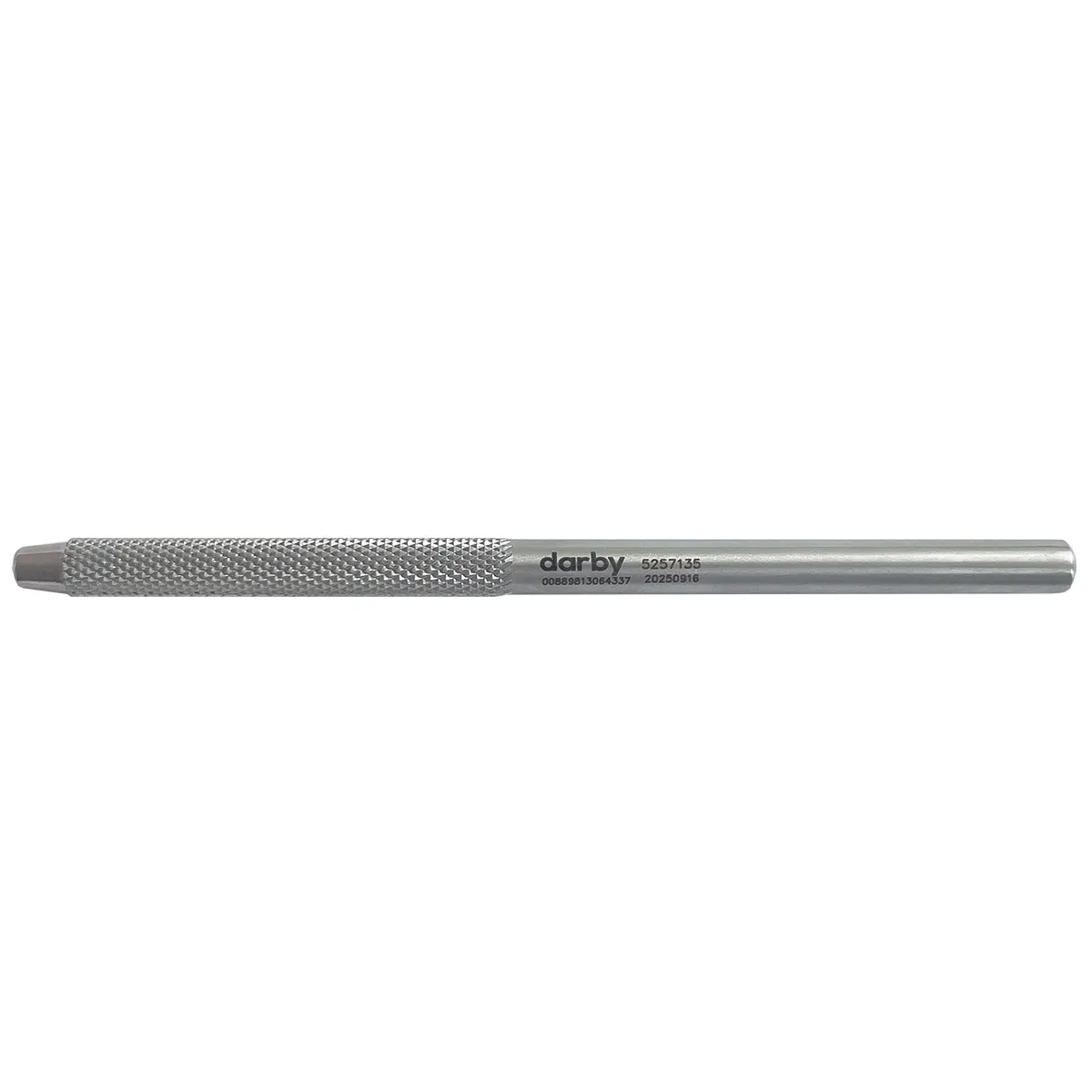Darby Dental Simple Stem Mirror Handle, Round Knurled, 5257135 - Simple Stem, Round Knurled, 5257135 - Image 1