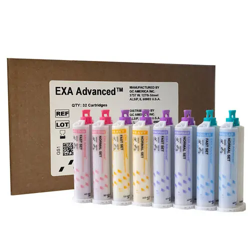 EXA Advanced VPS Impression Material, Injection Fast Set, 48 mL Cartridges, 32/Pkg, 139123 thumbnail 3