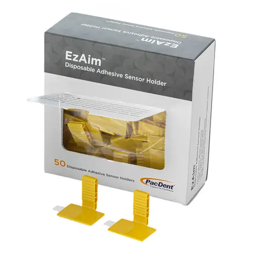 Pac-Dent EzAim Individually Cut Adhesive Sensor Holder, Posterior, Yellow, 50/Pk, 131120 thumbnail 8