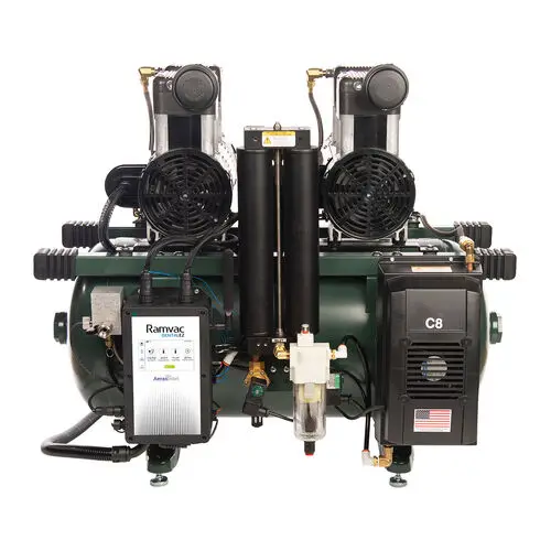 Ramvac 8 Compressor with Aeras Intel, Model C8-2 - Ramvac Compressors with Aeras Intel, Ramvac 8 Compressor, C8-2 - Image 1