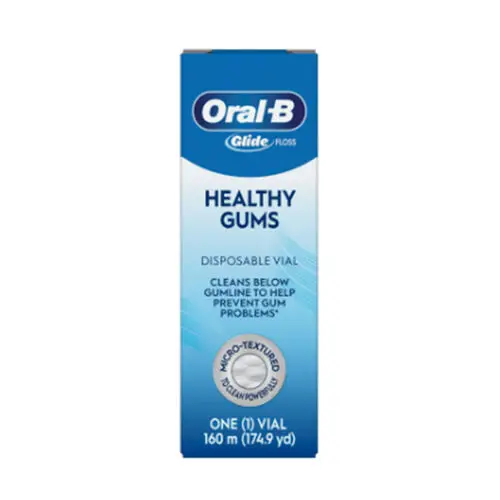 Oral-B Glide Healthy Gums Floss, Unflavored, 160m Disposable Vial, 1/Box, 80779740 thumbnail 8