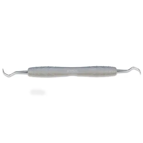 PremierAir Titanium Implant Scaler, Barnhart 5/6 Double-Ended, Gray Resin Handle, 9061460 thumbnail 3