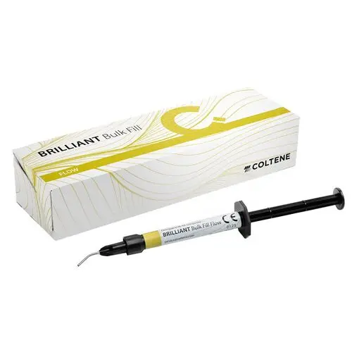 BRILLIANT Bulk Fill Flow Multi-Shade Flowable Composite Syringe, 2.3 g, with 11 Application Needles, Ref 60033280 thumbnail 3