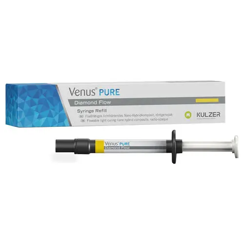 Venus Diamond Flow PURE Flowable Composite Syringe, Dark Shade, 1.8 g, Refill, 66100270 thumbnail 3