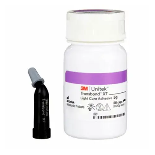 3M Transbond XT Light Cure Orthodontic Adhesive Capsules, 0.2g, 25/Box, SOC712-031 - Capsules, 0.2g, 25/Box, SOC712-031 - Image 1