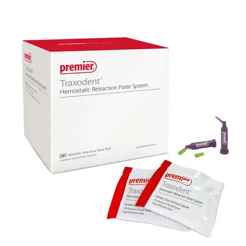 Traxodent Hemostatic Retraction Paste Unit Dose Value Pack, 50 Capsules, 9007090 thumbnail 3