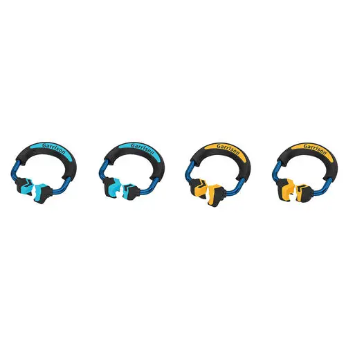 Garrison Quad Rings Kit, Assorted Soft-Face™ Driver-Tip Rings, Blue (Short/Universal) & Orange (Tall), 4/Pk, QR01 thumbnail 2