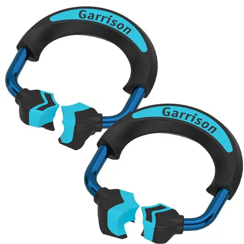 Garrison Quad Matrix System Short Quad Rings, Blue, Right/Left Pair, 2/Pack, Q400 thumbnail 2