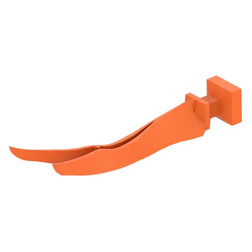 Garrison Quad Wedge Refill, Medium (Orange), 100/Pack, QOR thumbnail 2