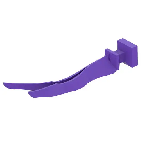 Garrison Quad Wedge Refill, Anatomical Purple (Medium), 50/Pack, QPL-M thumbnail 2