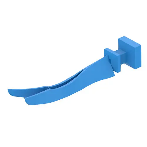 Garrison Quad Wedge Refill, Small (Blue), 50/Pack, QBL-M thumbnail 2