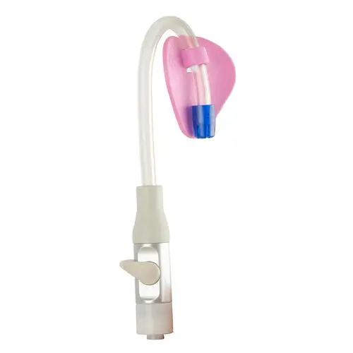 Zirc Pink Petal Disposable Saliva Ejector Holder, Latex-Free, Pink, 100/Pk, 50Z976 thumbnail 5