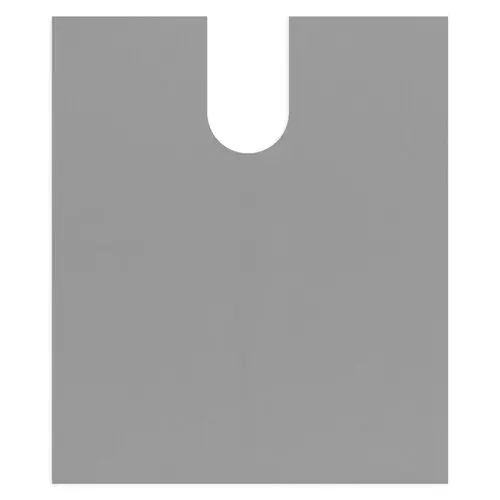 Euronda Disposable Patient Bibs, Grey, 20" x 24", 150/Pkg, 22030007 - 150/Pkg, Grey, 20" x 24", 22030007 - Image 1