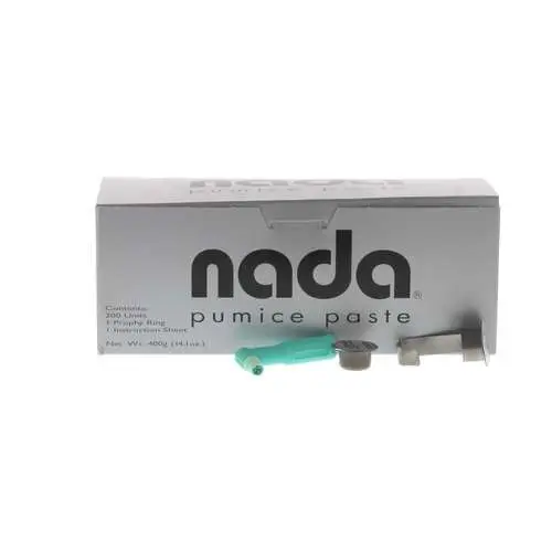 Preventech Nada Coarse Pumice Paste, Fluoride Free, Unflavored, 200/Pkg, 828587 - Nada Coarse Pumice Paste - Nada Coarse Pumice Paste - Image 1