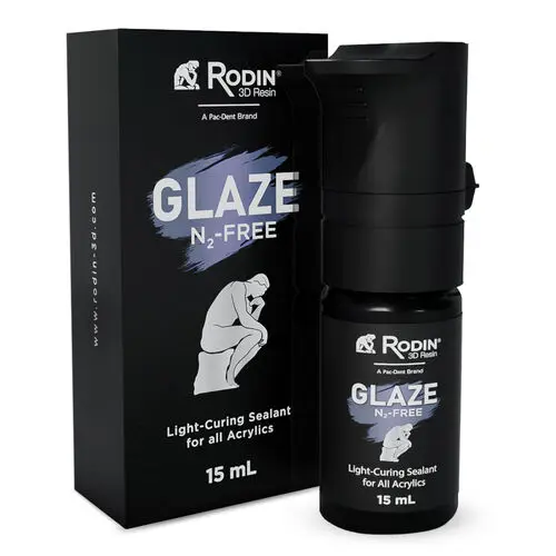 Rodin® Glaze N2-Free Light-Curable Glaze, 15mL Bottle, 1/Pk, 24015 thumbnail 3