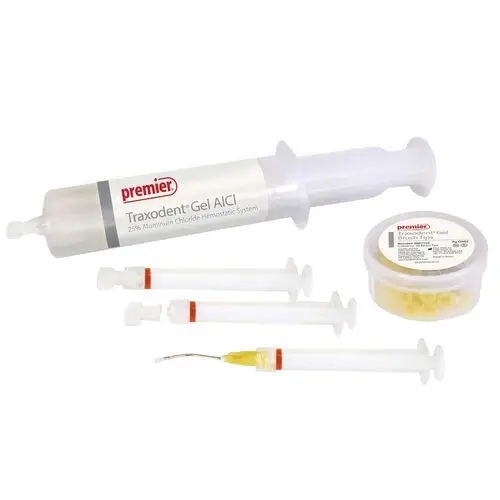Premier Traxodent Gel AlCl Starter Kit, 25% Aluminum Chloride Hemostatic System, 30 mL Bulk Syringe, 9007101 thumbnail 4