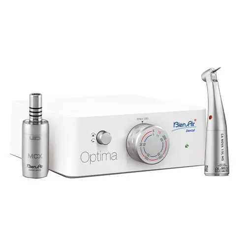 Bien-Air Optima MCX Electric Starter Package, 1705000-001, with LED Micromotor and CA NOVA 1:5 L Contra Angle thumbnail 2