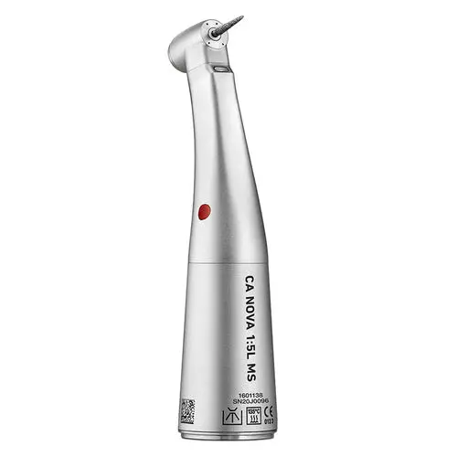 Bien-Air CA NOVA Micro-Series 1:5L Electric Contra-Angle Handpiece, Push-Button Autochuck, with Light, 1601138-001 thumbnail 2