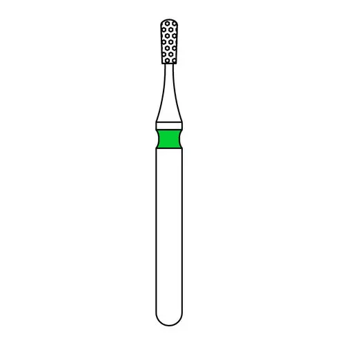 Priva FG #830.010 Coarse Grit Pear Shaped Diamond Burs, 5/Pk, Green Band, P830010C thumbnail 4