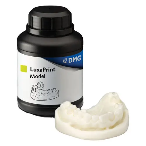 LuxaPrint Model 3D Printer Resin, 385/405nm, 200g Bottle, Ivory, 171272 - LuxaPrint Model, 385/405nm, 200gm Bottle, Ivory, 171272 - Image 1