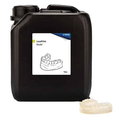 LuxaPrint Model 385/405nm Light-Curing 3D Printing Resin, 2kg Bottle, Transparent, 171270 - LuxaPrint Model, 385/405nm, 2000gm Bottle, Transparent, 171270 - Image 1