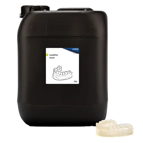 LuxaPrint Model 3D Printer Resin, 385/405nm, 5kg Bottle, Transparent, 171271 - LuxaPrint Model, 385/405nm, 5000gm Bottle, Transparent, 171271 - Image 1
