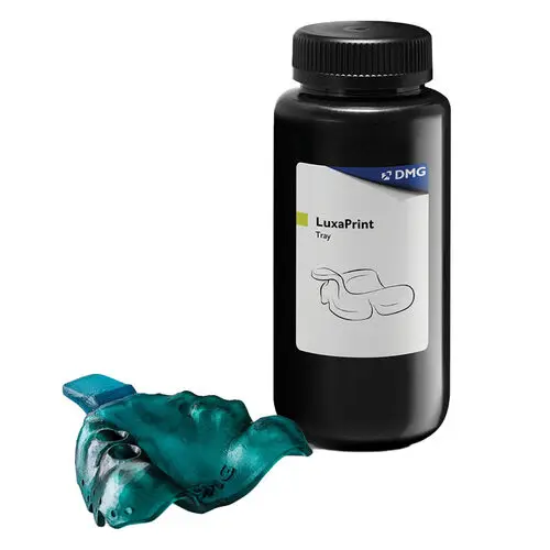 LuxaPrint Tray Turquoise 1kg Bottle, 385/405nm, 171205 thumbnail 3