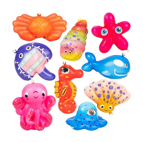 Sherman Specialty Mini Sealife Squishy Assortment, Assorted Sea Creatures, 50/Pack, JV606 thumbnail 2